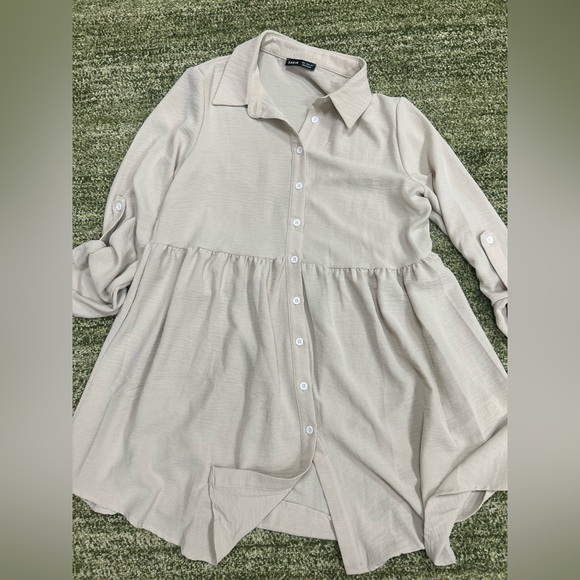 SHEIN botton down shirt dress - Picture 5 of 6